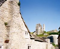 Royalist stronghold Corfe Castle was destroyed in the English Civil War